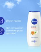 Nivea Apricot & Apricot Seed Oil gel calmant pentru dus 250 ml