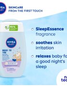 Nivea BABY Bed Time gel de dus pentru corp si par 200 ml