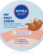 Nivea BABY cremă multifuncțională pentru fata si corp 75 ml