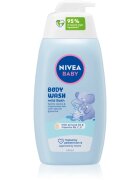 Nivea BABY gel de duș mătăsos 450 ml
