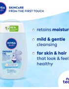 Nivea BABY gel de dus pentru corp si par 200 ml