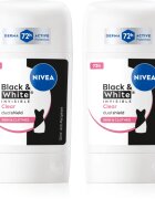 Nivea Black & White Invisible Clear antiperspirant puternic ambalaj economic