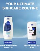 Nivea Black & White Invisible Clear antiperspirant puternic ambalaj economic