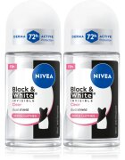 Nivea Black & White Invisible Clear set pentru corp