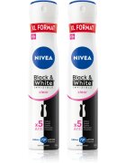 Nivea Black & White Invisible Clear spray anti-perspirant ambalaj economic