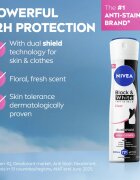 Nivea Black & White Invisible Clear spray anti-perspirant pentru femei 200 ml