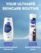 Nivea Black & White Invisible Clear spray anti-perspirant pentru femei 200 ml