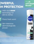 Nivea Black & White Invisible Fresh spray anti-perspirant pentru femei 200 ml