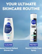 Nivea Black & White Invisible Fresh spray anti-perspirant pentru femei 200 ml