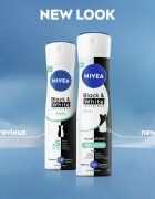 Nivea Black & White Invisible Fresh spray anti-perspirant pentru femei 200 ml