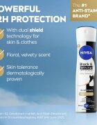Nivea Black & White Invisible Silky Smooth spray anti-perspirant pentru femei 200 ml