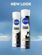 Nivea Black & White Invisible Silky Smooth spray anti-perspirant pentru femei 200 ml