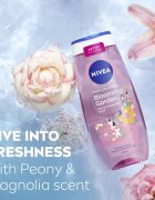 Nivea Blooming Garden gel de dus hidratant 250 ml