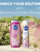 Nivea Blooming Garden gel de dus hidratant 250 ml