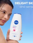 Nivea Care & Relax 2 in 1 spuma de baie si gel de dus 750 ml