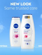 Nivea Care & Relax 2 in 1 spuma de baie si gel de dus 750 ml