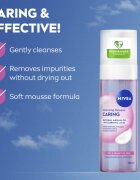 Nivea Caring spuma de curatare pentru piele uscata spre sensibila 150 ml