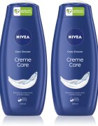Nivea Creme Care gel cremos pentru dus ambalaj economic 2 x 500 ml