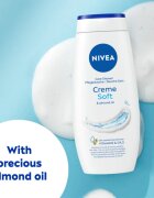 Nivea Creme Soft gel calmant pentru dus ambalaj economic 2 x 500 ml
