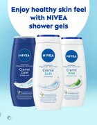 Nivea Creme Soft gel calmant pentru dus ambalaj economic 2 x 500 ml