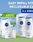 Nivea Creme Soft gel cremos pentru dus rezervă 500 ml