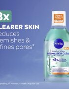 Nivea Derma Skin Clear apa pentru curatare cu particule micele impotriva imperfectiunilor pielii 400 ml