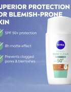 Nivea Derma Skin Clear fluid protecție SPF 50+ 40 ml