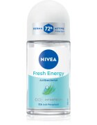 Nivea Energy Fresh deodorant roll-on antiperspirant pentru femei 50 ml