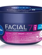 Nivea Facial Night cremă ușoară de noapte 7 in 1 100 ml