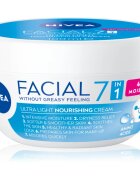 Nivea Facial Nourishing crema cu textura usoara nutritie si hidratare 7 în 1 100 ml