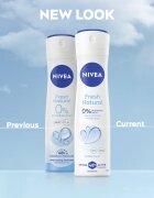 Nivea Fresh Natural deodorant spray pentru femei 200 ml