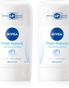 Nivea Fresh Natural deodorant stick ambalaj economic