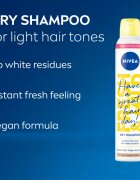 Nivea Fresh Revive șampon uscat pentru volum maxim Light Tones 200 ml