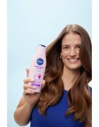 Nivea Hairmilk Shine șampon îngrijire 250 ml