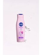 Nivea Hairmilk Shine șampon îngrijire 250 ml