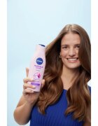 Nivea Hairmilk Shine șampon îngrijire 400 ml