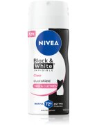 Nivea Invisible Black & White Clear antiperspirant Spray pentru femei 100 ml