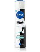 Nivea Invisible Black & White Fresh spray anti-perspirant pentru femei 150 ml