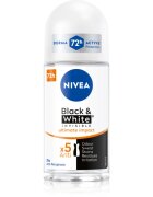 Nivea Invisible Black & White Ultimate Impact deodorant roll-on antiperspirant pentru femei 50 ml