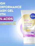 Nivea Luminous Skin Glow gel de curatare facial pentru o piele mai luminoasa 150 ml