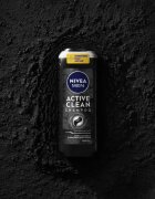 Nivea MEN Active Clean curatarea profunda a scalpului cu cărbune activ 500 ml