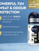 Nivea MEN Black & White Epic Night antiperspirant roll-on 72 ore 50 ml