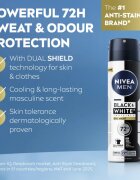 Nivea MEN Black & White Epic Night spray anti-perspirant pentru barbati 200 ml