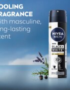 Nivea MEN Black & White Epic Night spray anti-perspirant pentru barbati 200 ml
