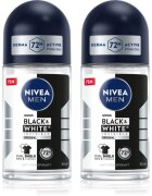 Nivea MEN Black & White Invisible Original deodorant roll-on antiperspirant ambalaj economic