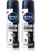 Nivea MEN Black & White Invisible Original spray anti-perspirant ambalaj economic