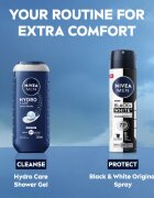 Nivea Men Black & White Invisible Original spray anti-perspirant pentru barbati 200 ml