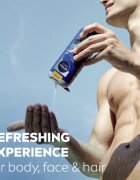 Nivea MEN Cool Marine gel de dus pentru corp si par 250 ml