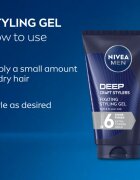 Nivea MEN Craft Stylers gel de par pentru par neted si stralucitor 150 ml