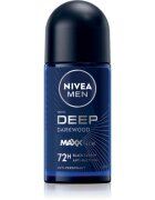 Nivea MEN Deep deodorant roll-on antiperspirant pentru barbati 50 ml
